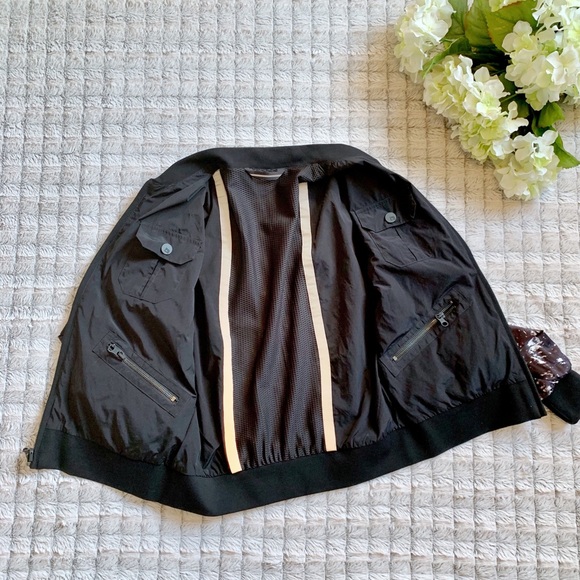 Blanc Noir Reversible Bomber Jacket - Picture 5 of 7